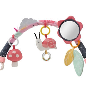 קשת פעילות לעגלה ולסלקל דגם Forest Pink – עולם של גירויים בכל טיול