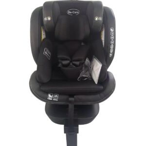 כיסא בטיחות 360° ריפוד כפול מבית be-care - תקן i-Size החדש עם רגל תמיכה ובוסטר מובנה